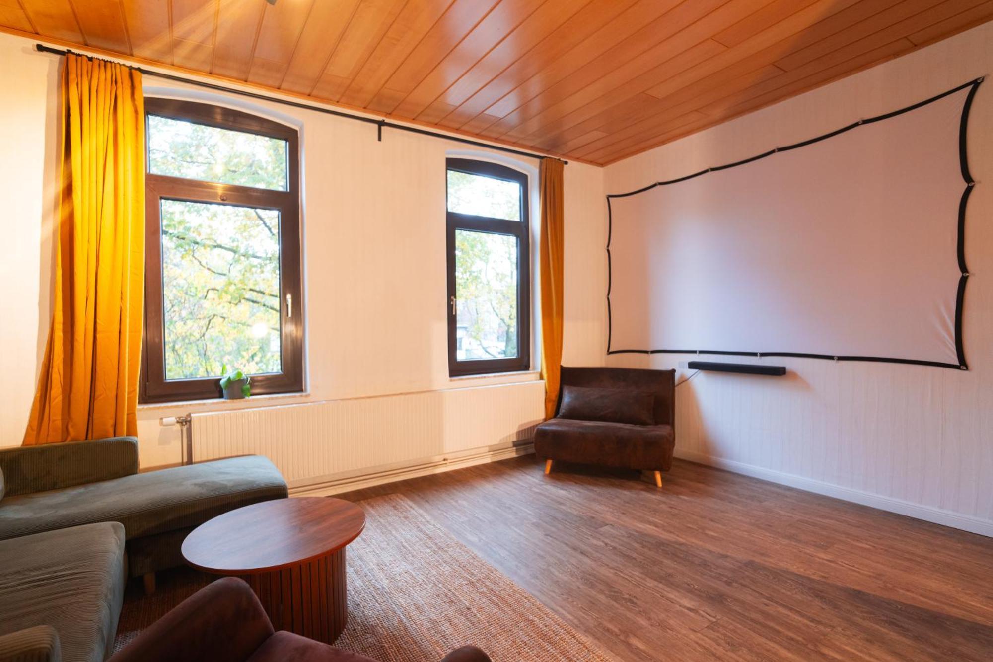 Das blaue Türchen - Wohnung mit Beamer und Kicker Bremerhaven Exterior foto
